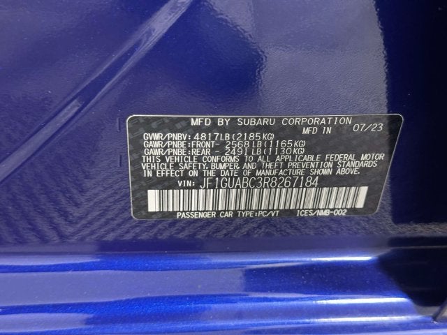 2024 Subaru Impreza Base