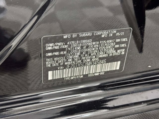 2021 Subaru Crosstrek Sport