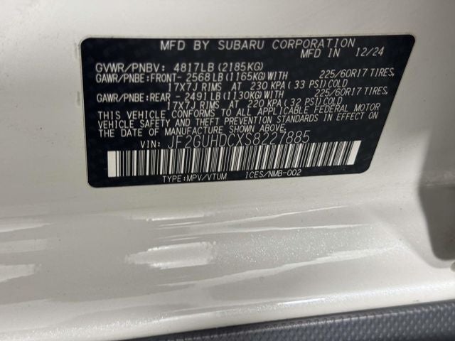 2025 Subaru Crosstrek Premium