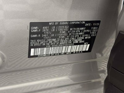 2026 Subaru Forester Premium
