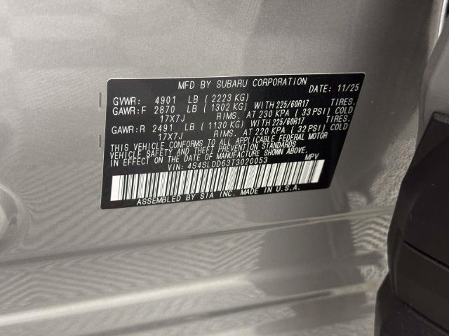 2026 Subaru Forester Premium