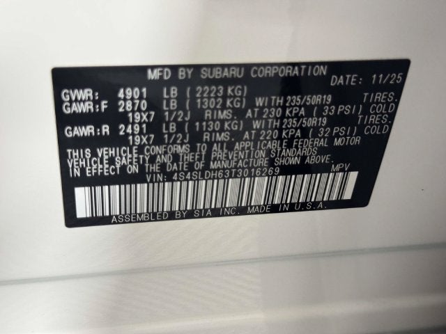 2026 Subaru Forester Sport