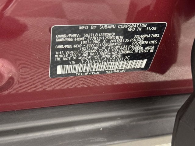 2026 Subaru Outback Premium