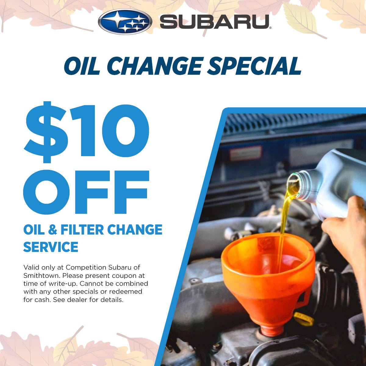 Oil Change Special