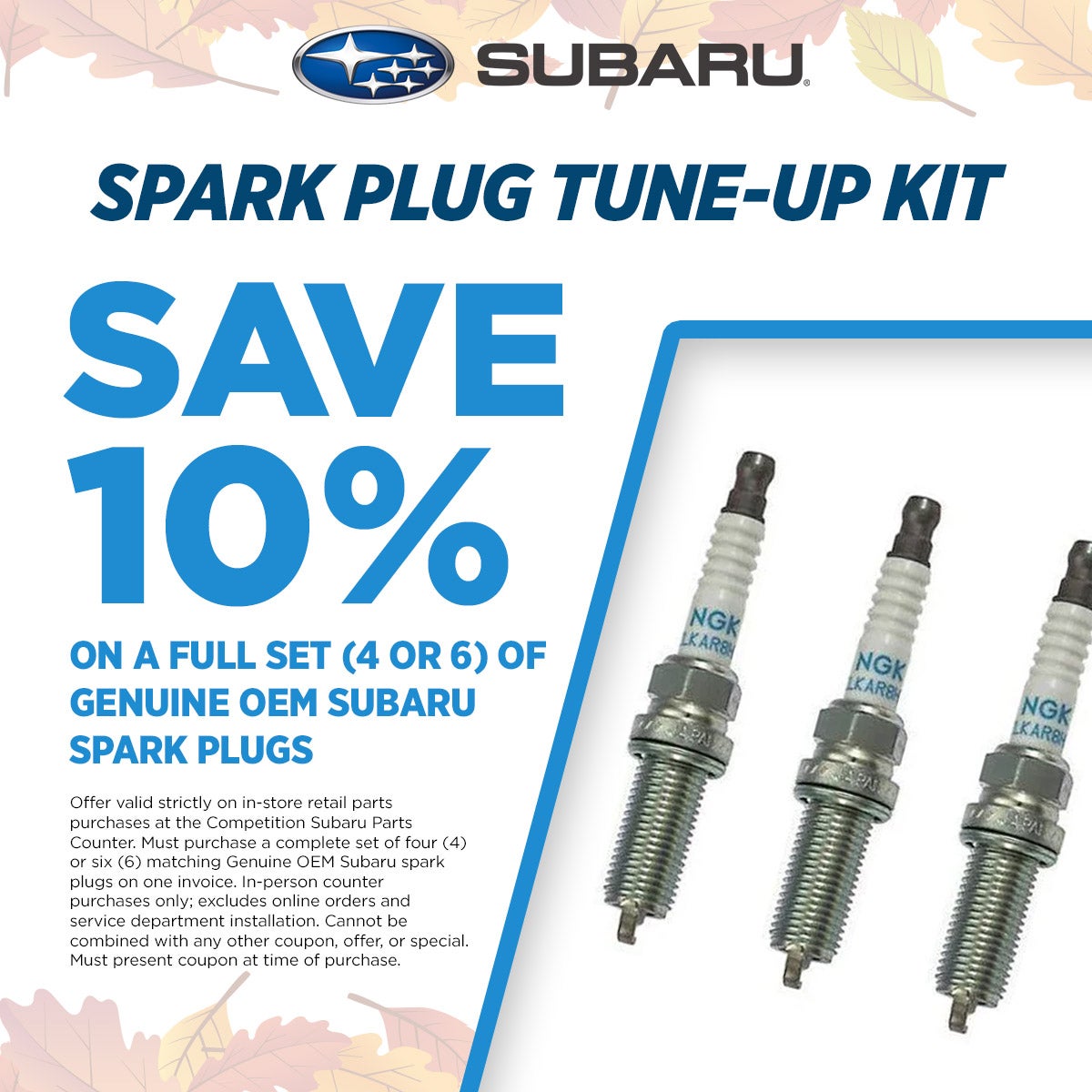 Spark Plug Tune-Up Kit