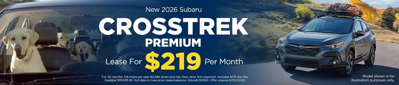 New 2026 Subaru CROSSTREK PREMIUM