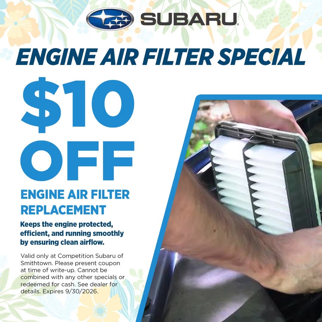 Engine Air Filter Special