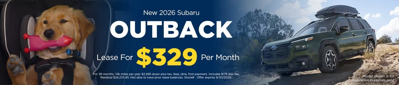 New 2026 Subaru
OUTBACK